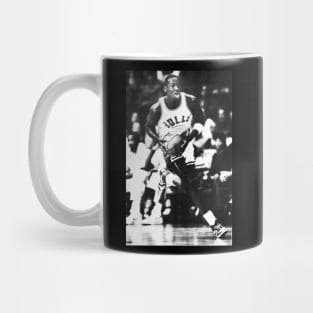 BASKETBALLART -JORDAN BLACK WHITE Mug